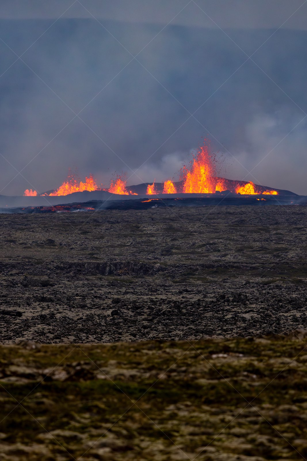 Volcanic eruption