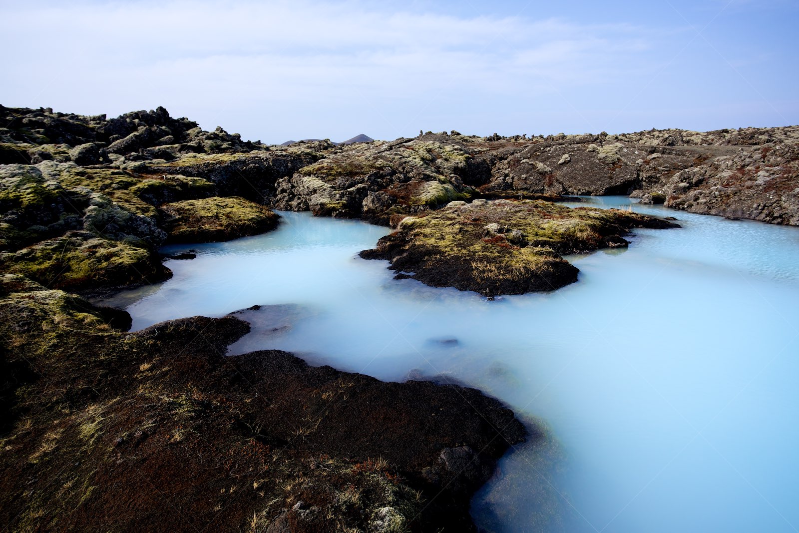 Turqouise water at The Blue Lagoon