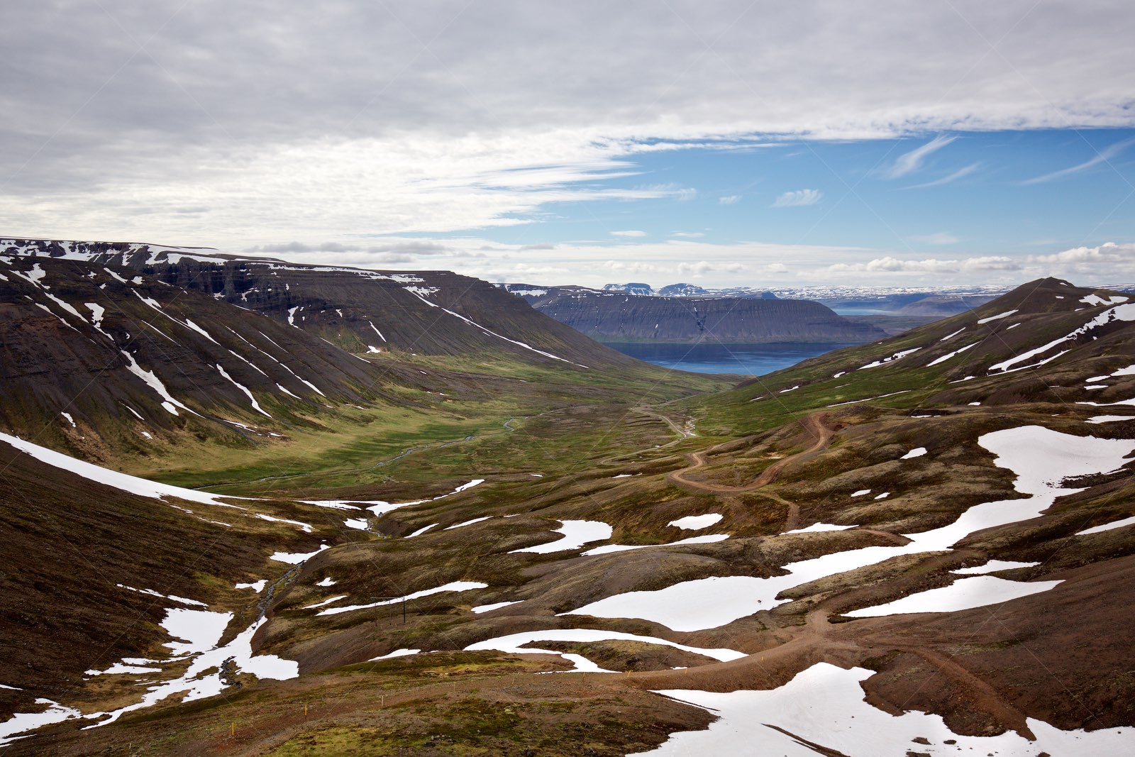 Westfjords landscape