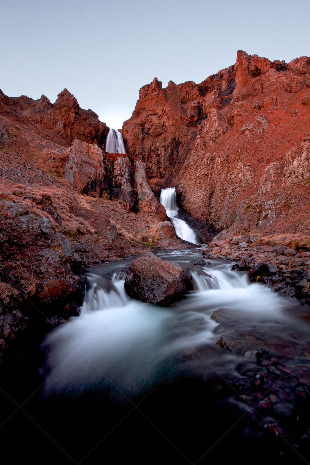 Reykhólar waterfall